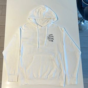 ANTI SOCIAL SOCIAL CLUB LOGO HOODIE -
MEDIUM - BLACK